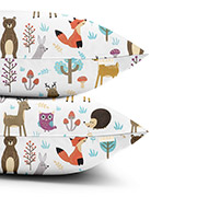 Набор из 2 наволочек Colorful Animals ранфорс Cosas