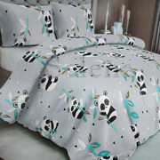 Комплект постільної білизни Selena Панди 110339