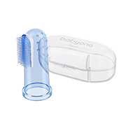 Зубна щітка для масажу ясен BabyOno 723 блакитна