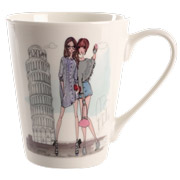 Чашка фарфоровая 300 мл Rendezvous D Limited Edition B02-T3978D