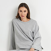 Лонгслів жіночий Basic LKK 07/16/06 сірий