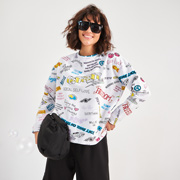 Світшот колекція 1991 Wear me білий CB000003417