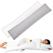 Подушка з наволочкою Nordic Comfort+ для сну та відпочинку Ideia 8-35551 сіра