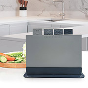 Набір із 4 обробних дощок з підставкою Maestro MR1787