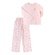 Піжама для дівчинки КП304 супрем Бембі 331-рожевий-малюнок