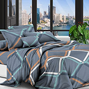 Постільна білизна Різнокольорові лінії 600710 полікоттон Selena