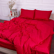 Підковдра 30-0018 Red сатин-страйп MirSon