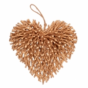 Серце з лози золоте 3D 40см YES! Fun 974252