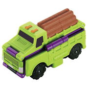 Машинка-трансформер 2в1 Лесовоз и Транспортер