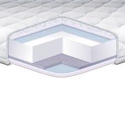 Матрац-топпер Dual Eurosleep жаккард