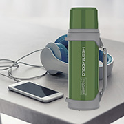 Термос 1.5л зеленый Maestro MR1631-150N-GREEN