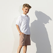 Шорти для хлопчика ШР821 котон-жатка Бембі G00-бежевий