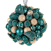 Ялинкова прикраса Куля 10см Lefard 66-158