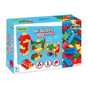 Конструктор 100 елементів Big Blocks EDU Wader 41593