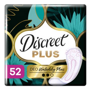 Прокладки гігієнічні щоденні 52 шт. Discreet ZonePlus Deo Waterlilly Triple 8700216154789