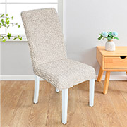 Чохол на стілець Преміум Love you кремовий