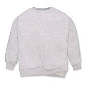 Джемпер 4220243смл футер Татошка сірий меланж