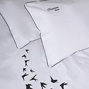 Наволочка 00-0000 Snow White Freedom сатин-elit з вишивкою Mirson