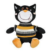 Іграшка м'яка Котик в одязі Блеккі Tigres КО-0079
