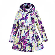 Пальто для дівчаток LEANDRA Huppa 18030004 темно-бузкове