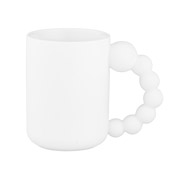 Чашка порцелянова 500 мл Bubbles Ardesto AR3495 біла