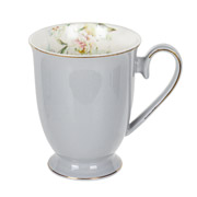 Чашка порцелянова 325 мл Lefard 975-066 сіра