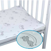 Водонепроникний жакардовий наматрацник на гумці Руно Ведмедики