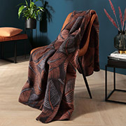 Плед бавовняний Wohndecke Ember Biederlack