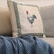 Декоративна гобеленова наволочка Півник Прованс