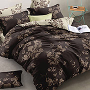 Комплект постільної білизни Selena ранфорс Трюфельний ранок 200245