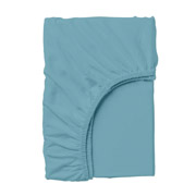 Простынь на резинке в детскую кроватку Azure Cosas ранфорс