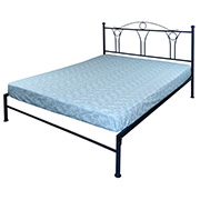 Простирадло на гумці Руно бязь Блакитний вензель