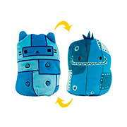 М'яка іграшка 2 в 1 Котик і огірочок Блу 15см Cats Vs Pickles CVP2200-4