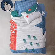 Підліткова постільна білизна Astral Denim ранфорс Cotton Box