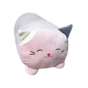 Подушка-обнімашка Киця Прованс рожева