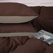 Наволочка 004-003 Cappuchino Brown фланель MirSon