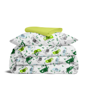 Дитяча постільна білизна в ліжечко CHAMELEON CS1 Cosas зелений