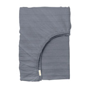 Простынь на резинке в детскую кроватку Steel Cosas сатин