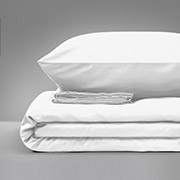 Наволочка MirSon бязь 11-2107 White однотонна біла