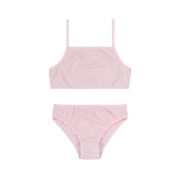 Комплект білизни для дівчинки Бембі KP267 св.рожевий
