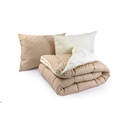Набір Bicolor Warm ковдра зимова антиалергенна та 2 подушки Руно