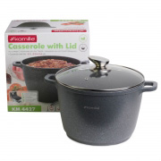 Каструля з кришкою Kamille 6.2л 4427