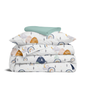 Дитяча постільна білизна в ліжечко DREAMY HILLS CS3 Cosas сірий