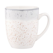 Чашка порцелянова 360 мл Siena Ardesto AR2936SW біло-сіра