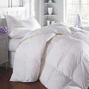 Ковдра пухова касетна демі MirSon Raffaello білий пух 100% Преміум 051