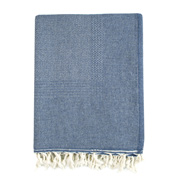 Плед-накидка Barine Tan denim