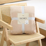 Плед Pappy Champagne фланель Soho - Фото №2