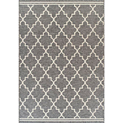 Килим для вулиці Sea SL Carpet сірий з візерунком