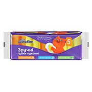 Губки кухонні 5 шт Профільовані Кіт Домовіт 4820204405021