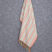 Рушник для сауни та пляжу Pompon Arya жовтий